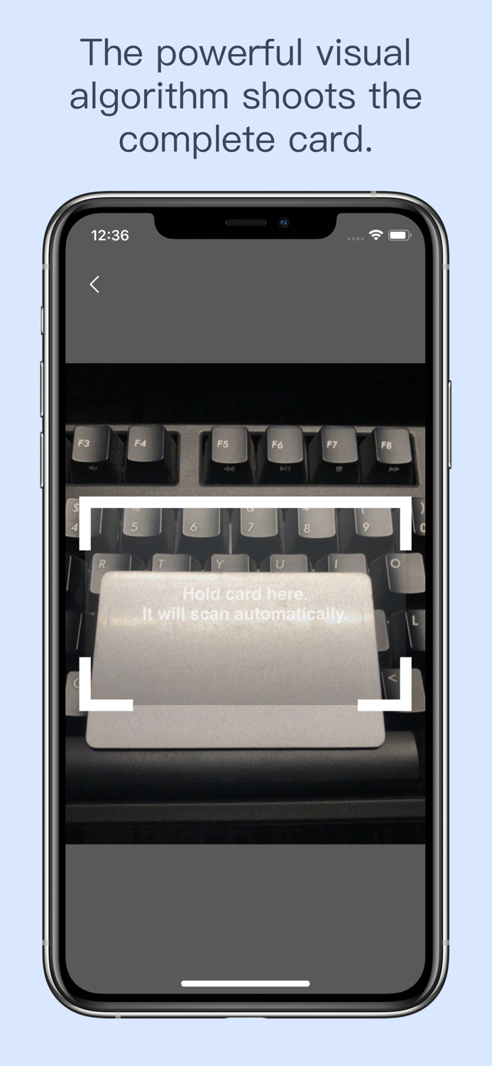 Cardpack - secure scanning app