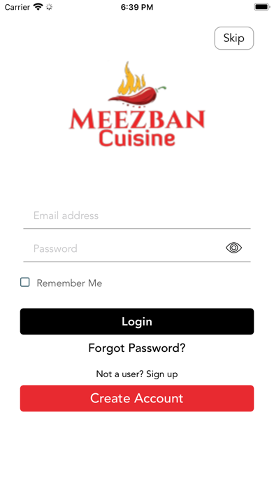 Meezban Indian cuisine Screenshot