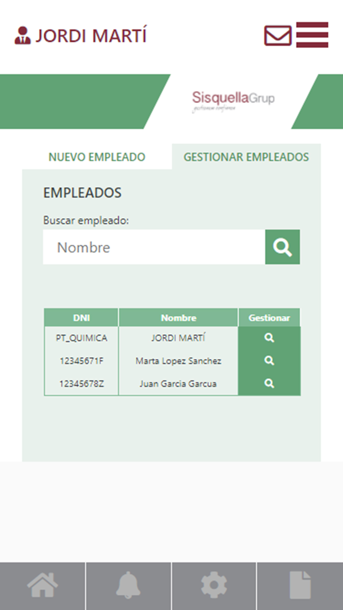 Control Horario Sisquella
