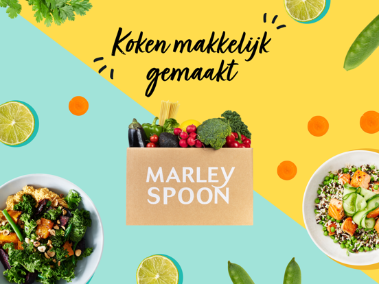 Marley Spoon: Maaltijdbox iPad app afbeelding 1