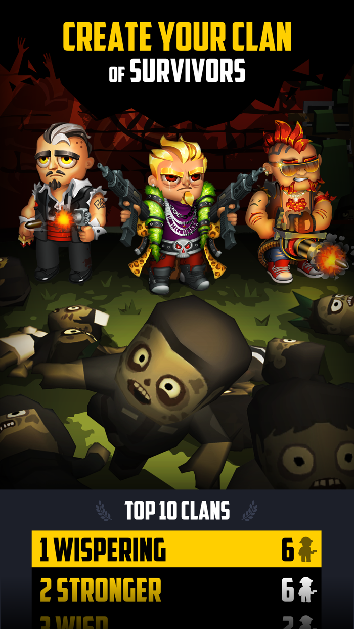 SURV MERGE - zombie shooting