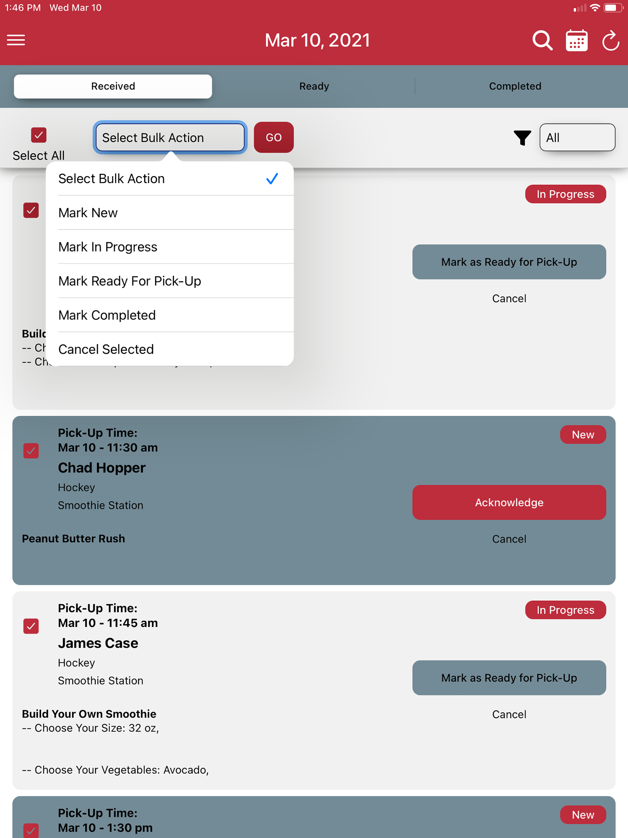 RC Order Receiver screenshot 3
