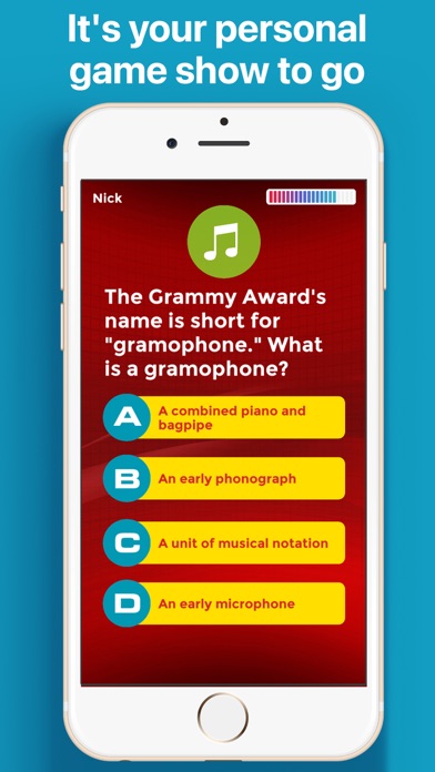 Trivia to Go - the Quiz Game Screenshot