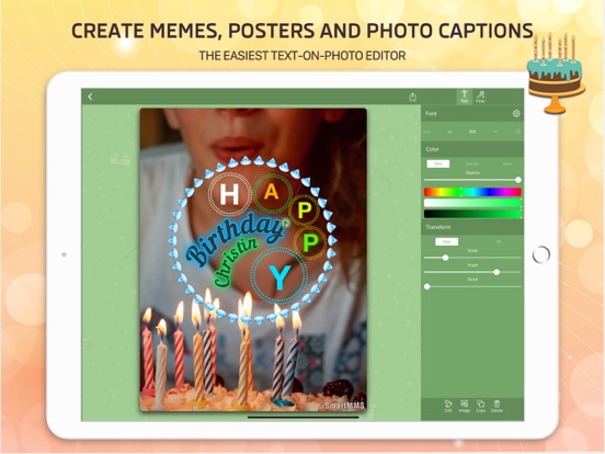 Screenshot #5 pour Happy BirthDay Cards Maker