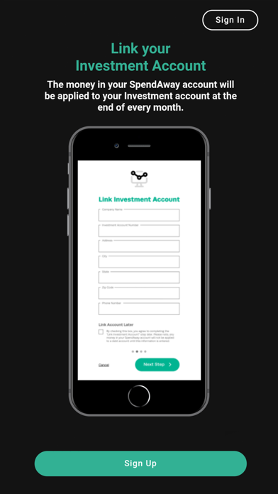 Spendaway Screenshot