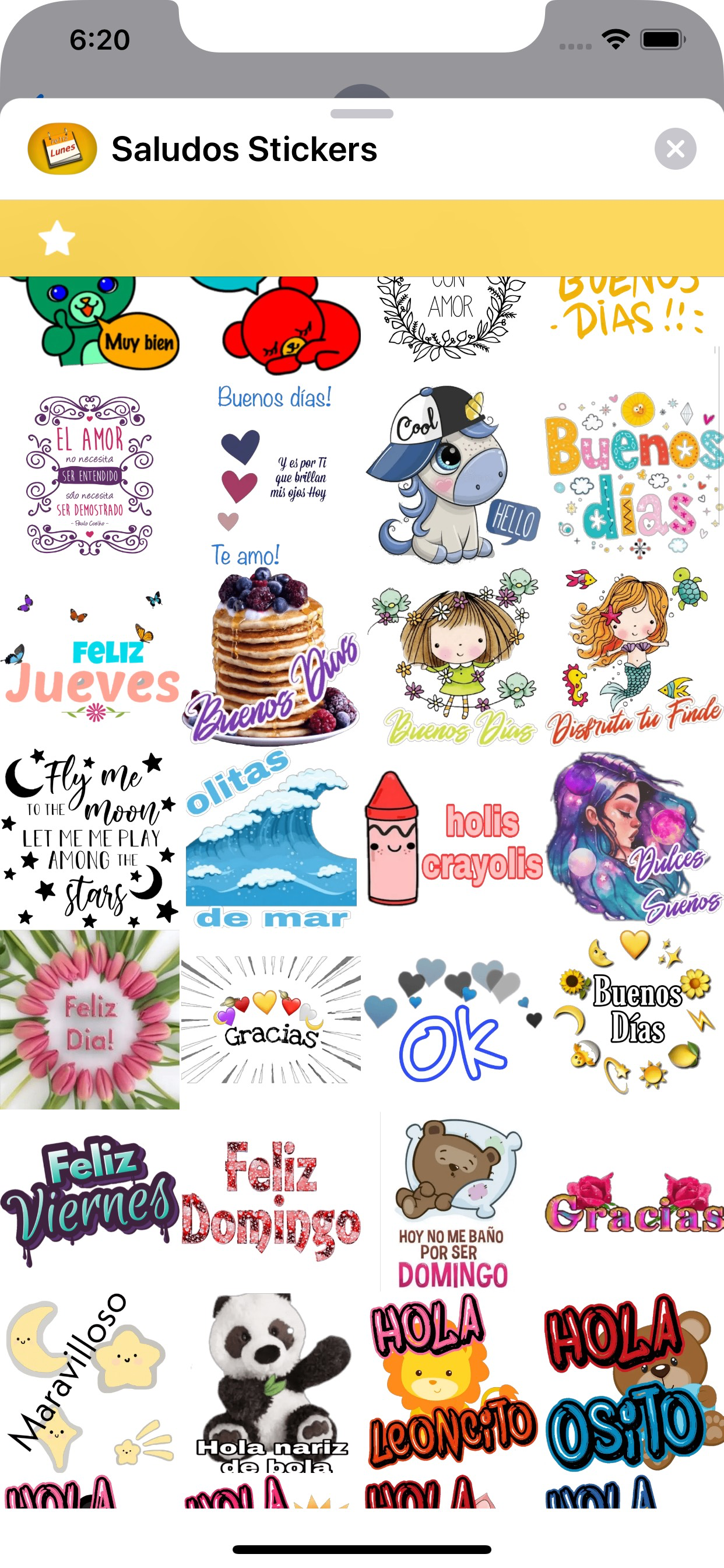Saludos Stickers
