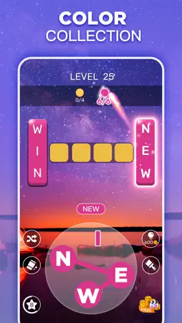 Game screenshot Words with Colors-Word Game apk