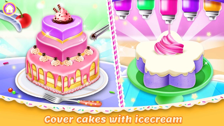 Ice Cream Cake Maker chef