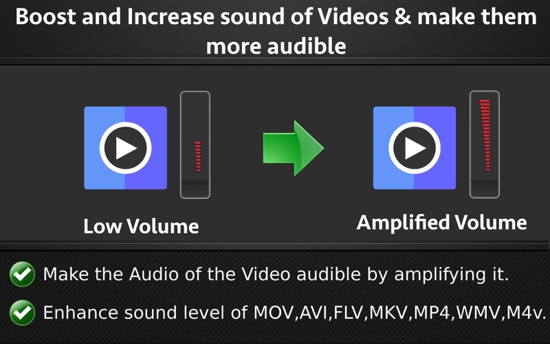 video sound amplifier iphone screenshot 1