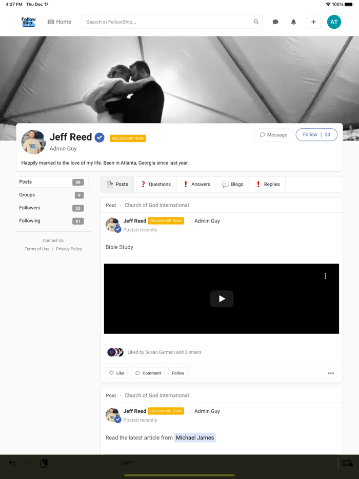 Church of God FellowShip