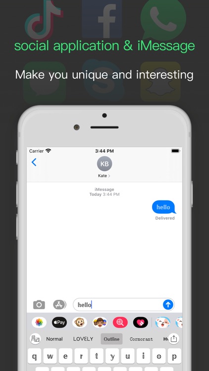 Fonts & Fun Emoji Keyboard screenshot-3