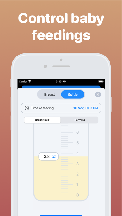 N-Born - Baby Feeding Tracker Screenshot