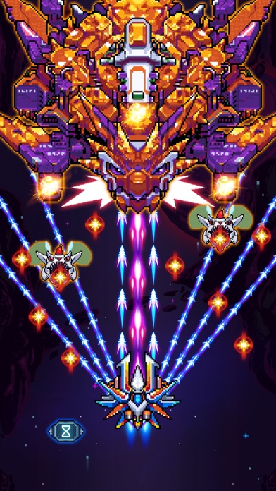 Galaxiga - ギャラガアーケードシューティングのスクリーンショット7 Galaxiga - ギャラガアーケードシューティングのスクリーンショット7