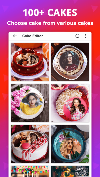 Birthday Photo Frame With Cake screenshot 3