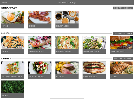 The Townsend Hotel iPad screenshot 2 - Travel app