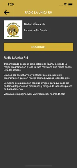 Game screenshot Radio La Única RM apk