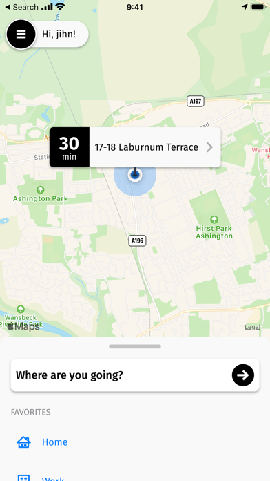 Walker Taxis. Screenshot