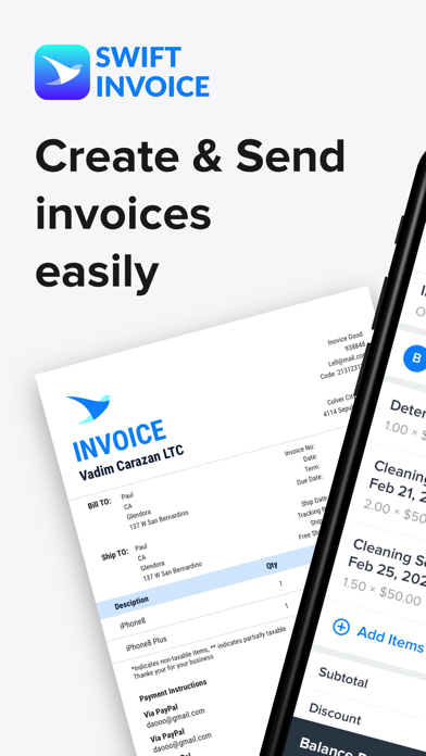 Swift Invoice, Invoice Maker,のおすすめ画像1
