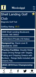 GolfDay Mississippi screenshot #9 for iPhone