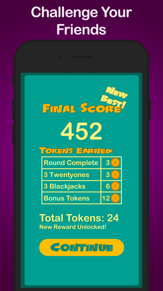 #5. Puzzle 21 - Card Challenge (iOS) By: Jeffrey Laird