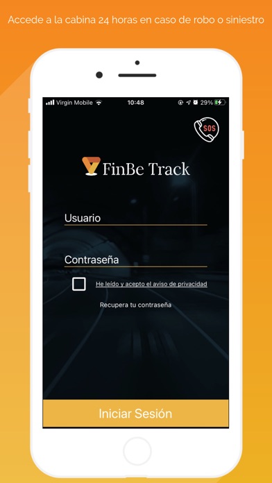 FinBe Track (Bepensa) Screenshot