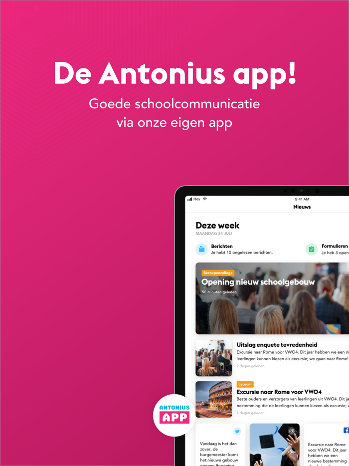 Antonius app