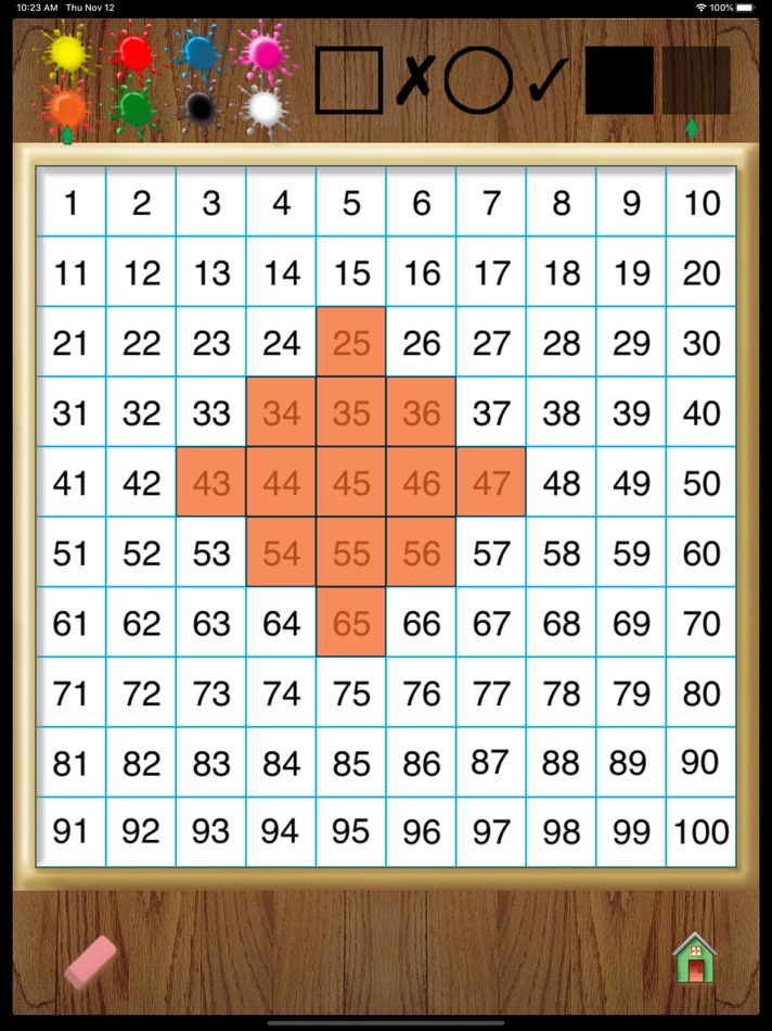 #3. Hands-On Math Hundreds Chart (iOS) 由: Ventura Educational Systems