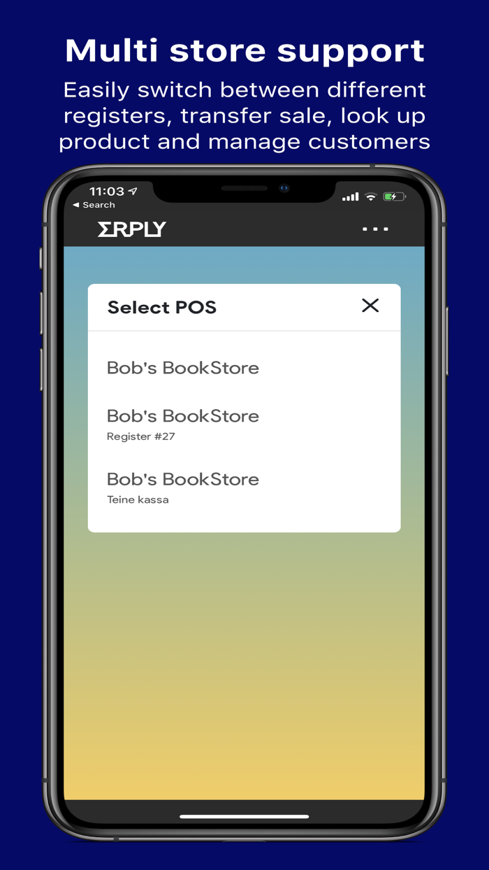 Erply POS with TriPOS and Star