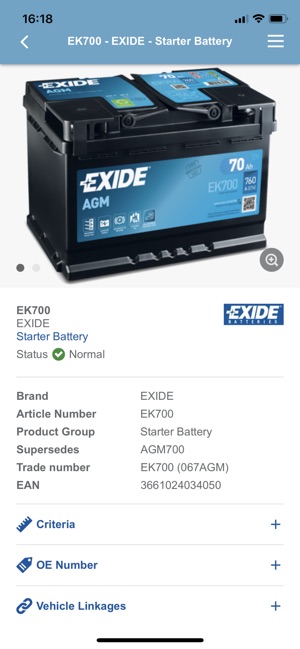 EXIDE Battery Finder on the App Store