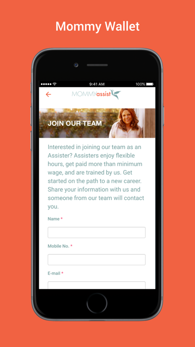 MommyAssist Screenshot