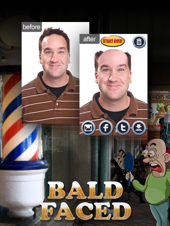 Screenshot #4 pour BaldFaced The Bald Head Booth