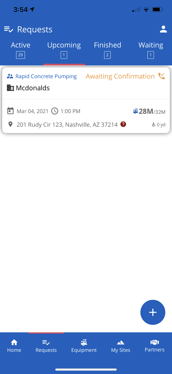 Rapid Service Request