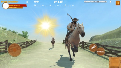 Screenshot #2 pour cavalier de cow-boy de l'ouest
