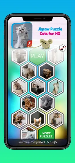 Game screenshot Relaxing Games Puzzle Cats HD mod apk