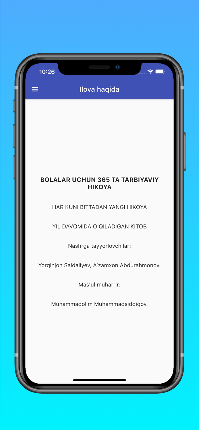 Bolalar uchun hikoyalar