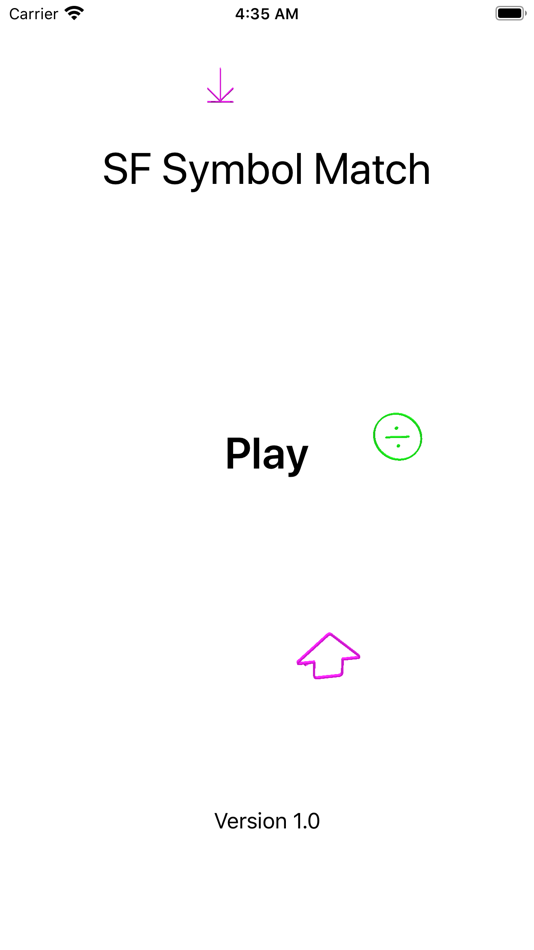 #1. SF Symbol Match (iOS) 由: Jeffrey Haines