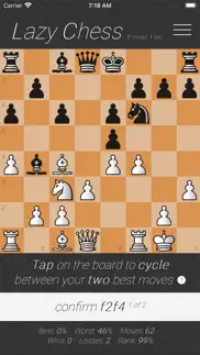 lazy chess iphone screenshot 1