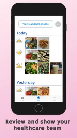 Game screenshot FoodView - Photo Food Diary apk