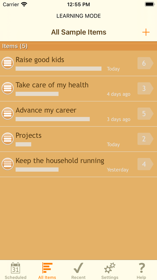 #1. PriorityWise (iOS) Bởi: BetterMemory.net