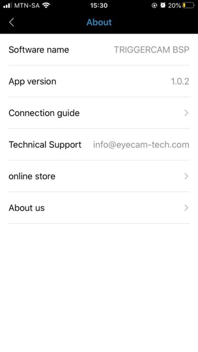 Screenshot #2 pour TRIGGERCAM BSP