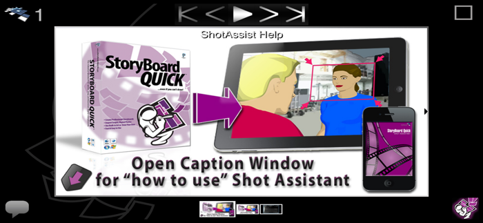 StoryBoard Quick Shot Assist