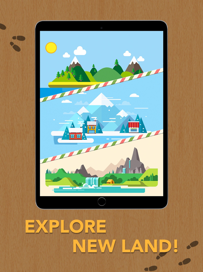 Wood Block Scapes Puzzle