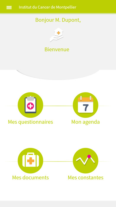 Mon Essai Patient Screenshot