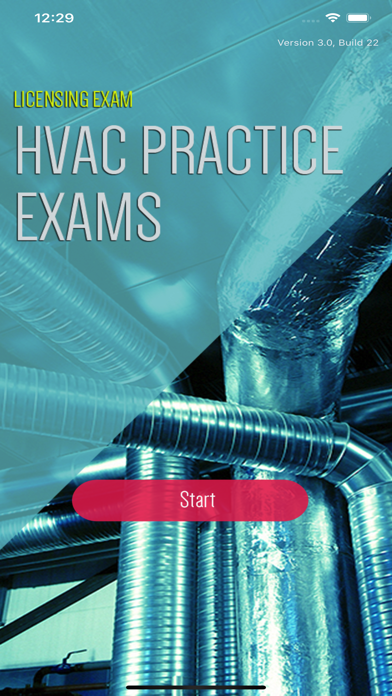 HVAC Licensing Exam Screenshot