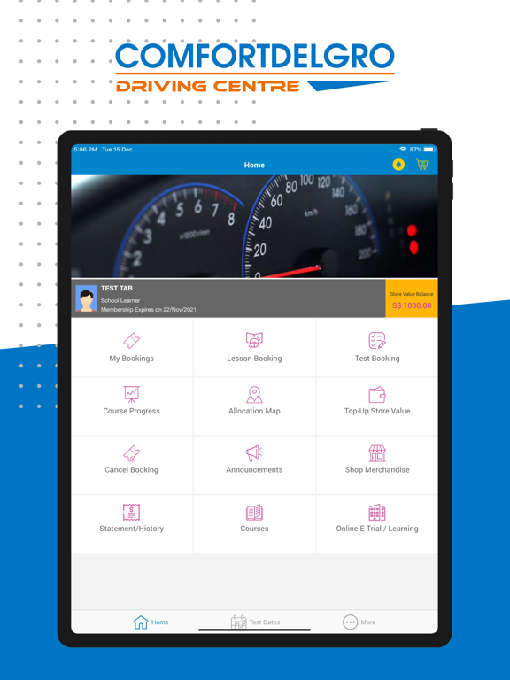 Screenshot #5 pour ComfortDelGro Driving Centre