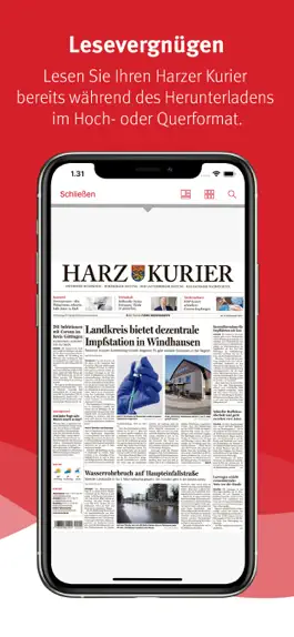 Game screenshot Harz Kurier E-Paper apk
