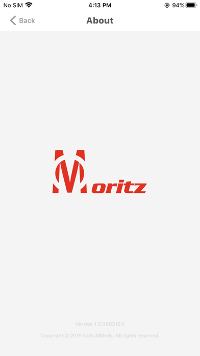 Moritz Home Automation Screenshot