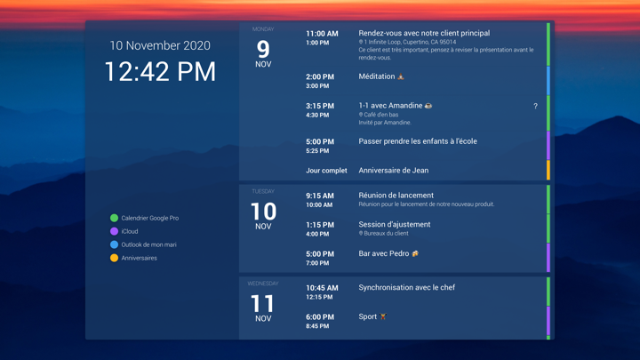 Screenshot #2 pour Calendar - Vos évènements