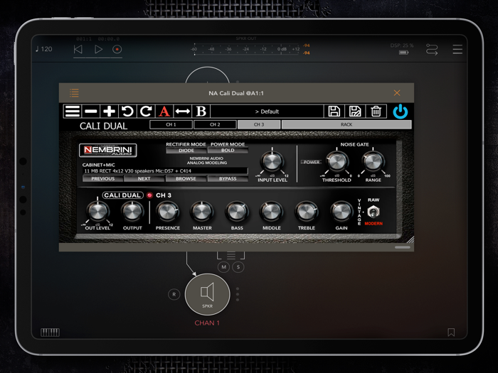 Cali Dual Three Channels