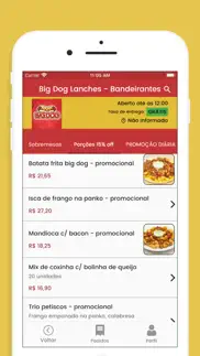 big dog lanches iphone screenshot 1